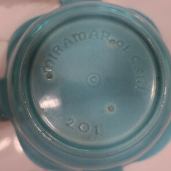 Miramar of CA #201 Lazy Susan Snack Set 5 Pieces VT MCM - Picture 5 of 12